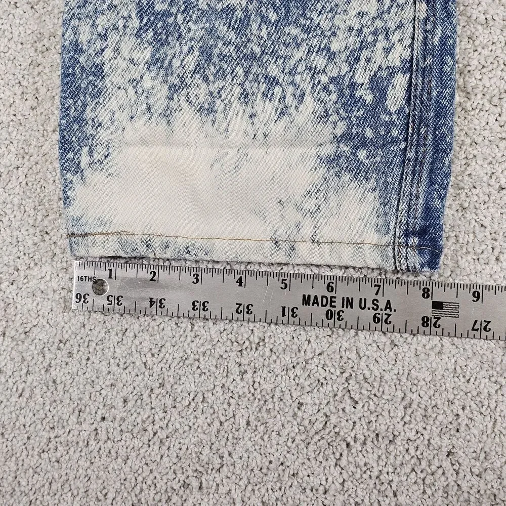 VTG Wrangler 912PW Bleach Splatter Custom Denim Jeans‎ 34x29 Distressed 70s 80s